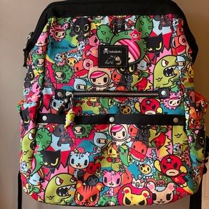 Tokidoki by Koi backpack w/wide opening.